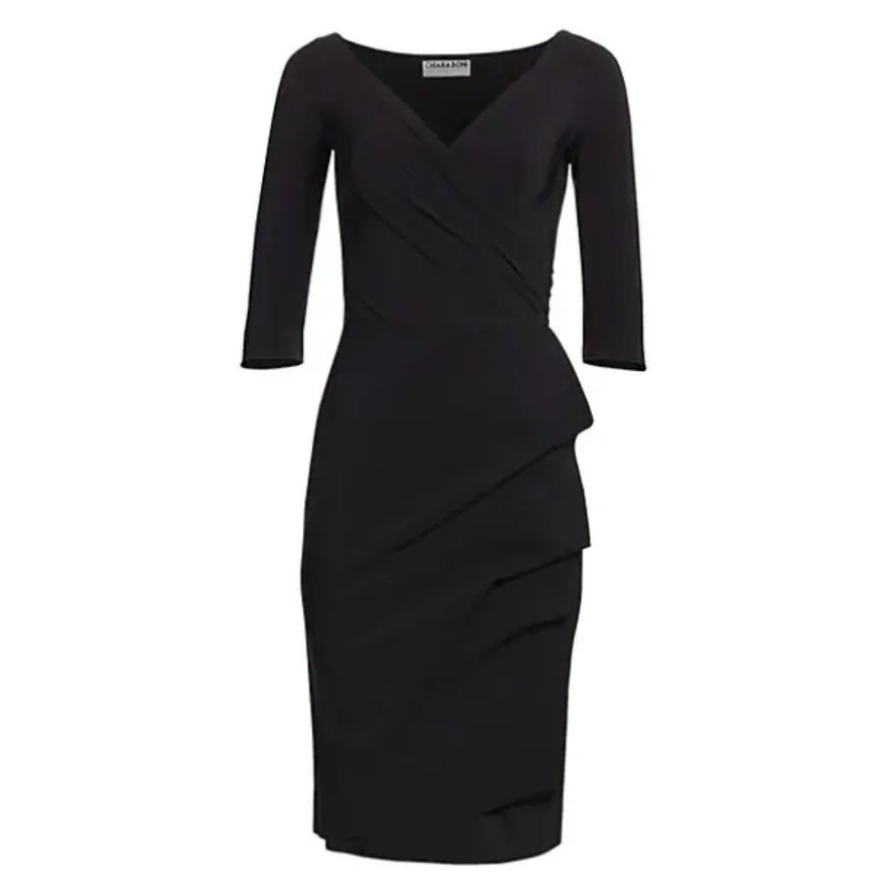 Chiara Boni La Petite Robe Florian Side Ruffle - Picture 2 of 10
